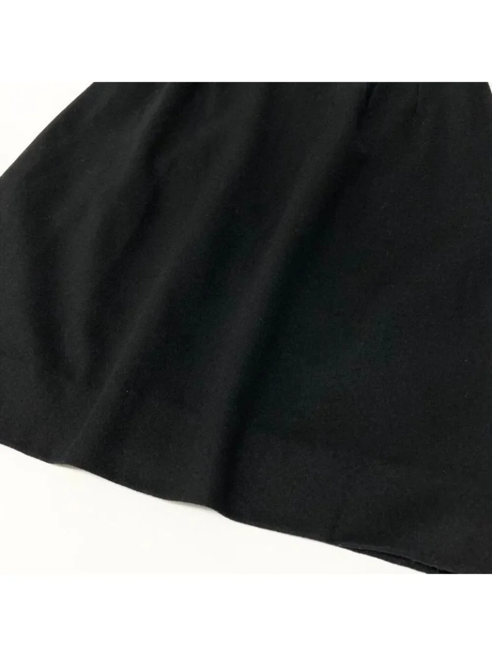 Dior Vintage Skirt Set Tailored Jacket Leather Piping Black
